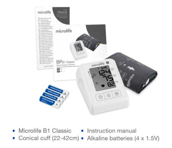 MÁY ĐO HUYẾT ÁP B1 CLASSIC 