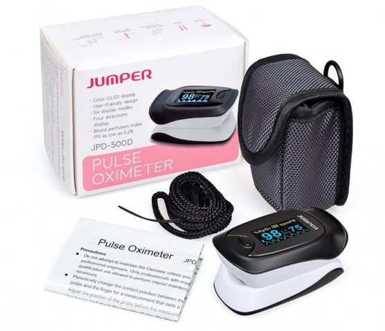 MÁY ĐÔ NỒNG ĐỘ OXY MÁU JUMPER JPD-500 OLED