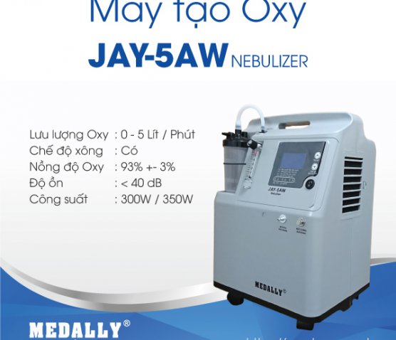 Máy tạo oxy Medally JAY-3AW / JAY-5AW